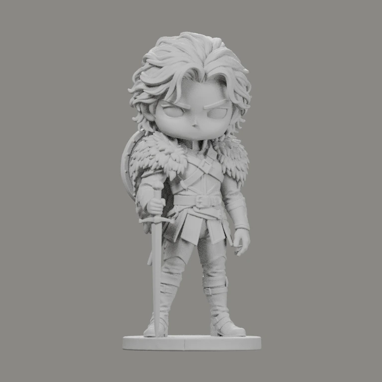 Aedion Ashryver · Wolfspelzmantel · Ansicht 7
