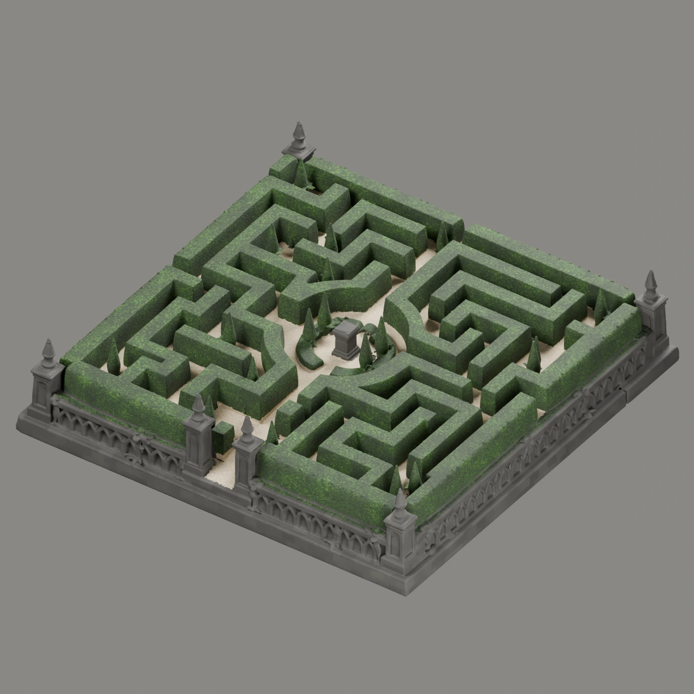 Alchemised · Heckenlabyrinth · Ansicht 1
