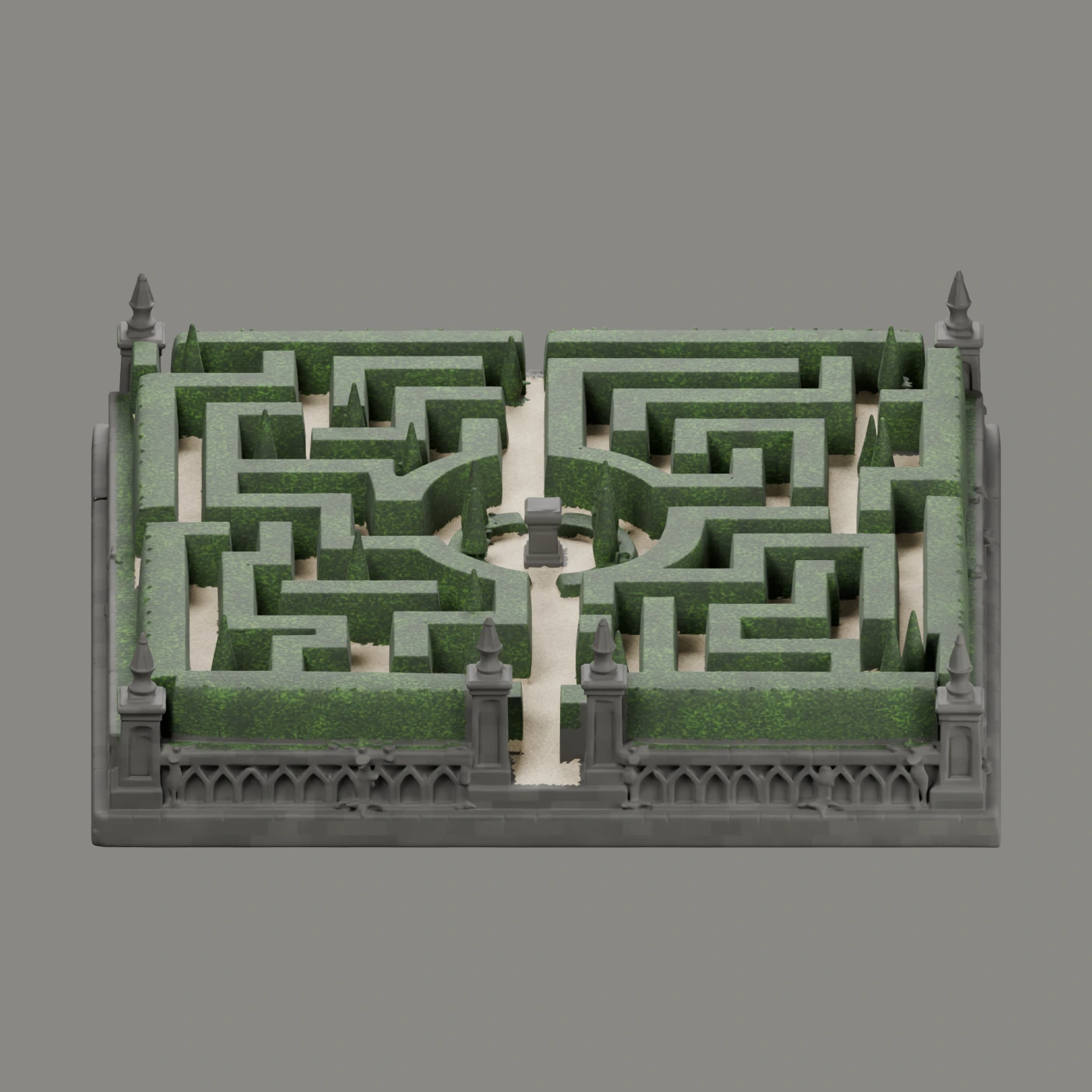 Alchemised · Heckenlabyrinth · Ansicht 2