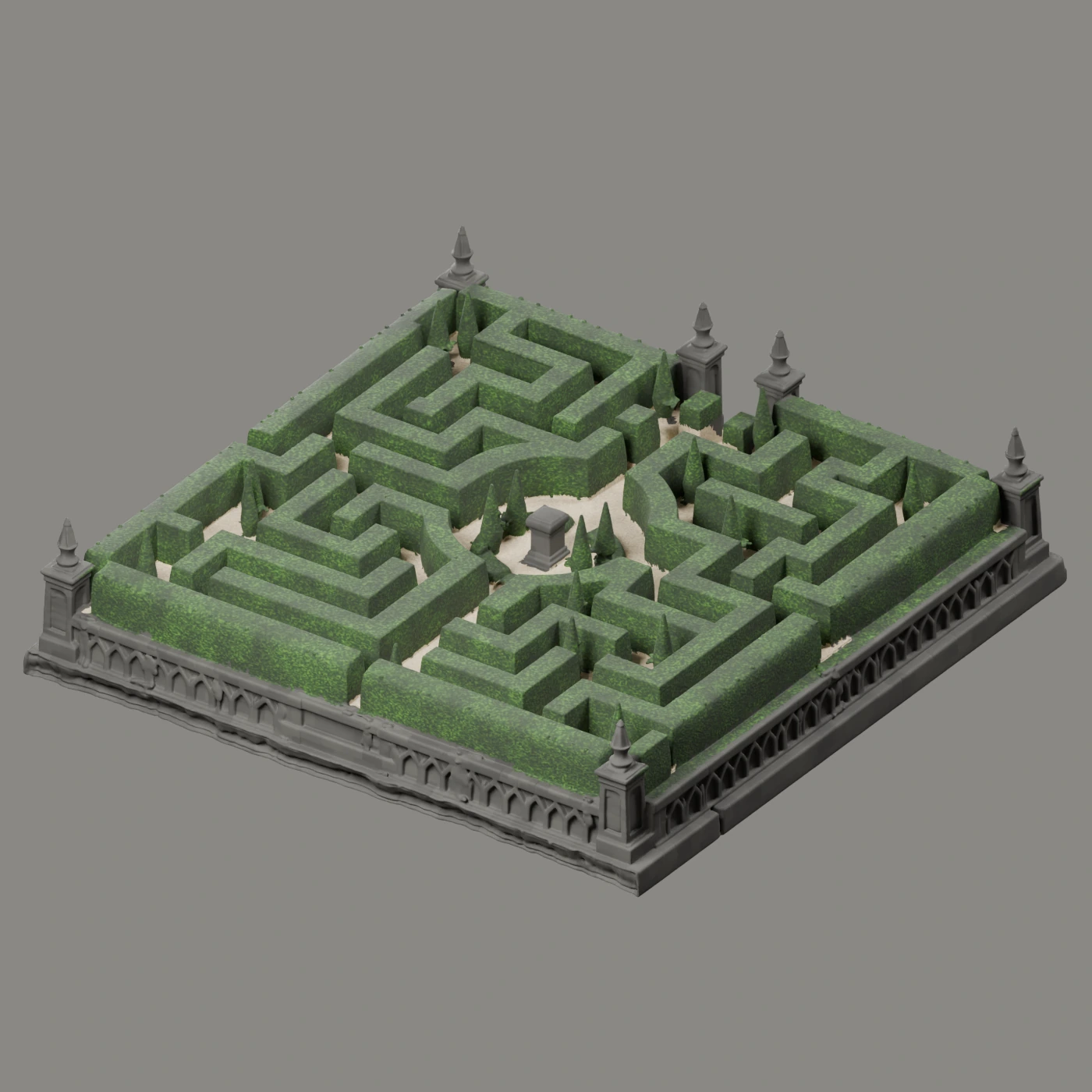 Alchemised · Heckenlabyrinth · Ansicht 3