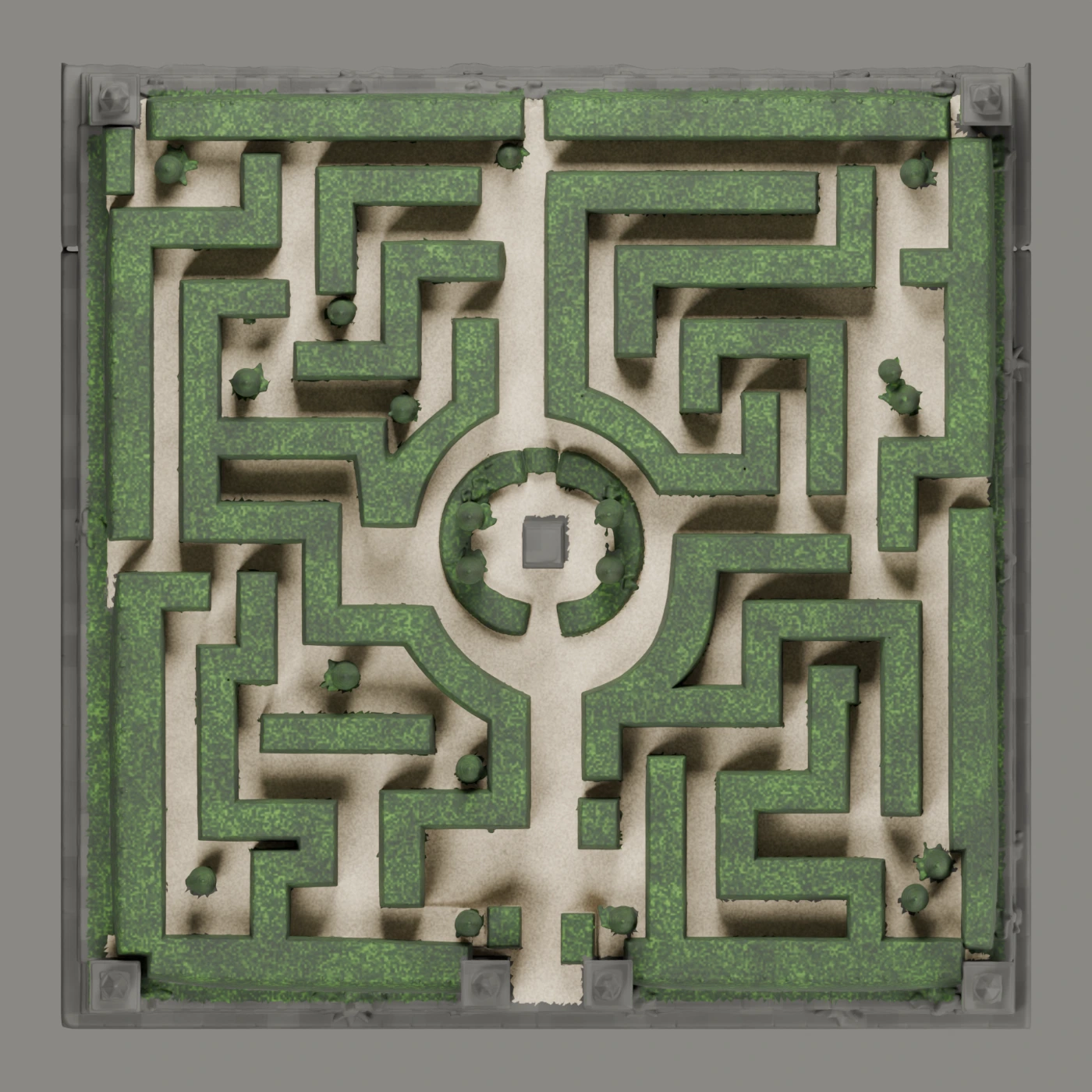 Alchemised · Heckenlabyrinth · Ansicht 6