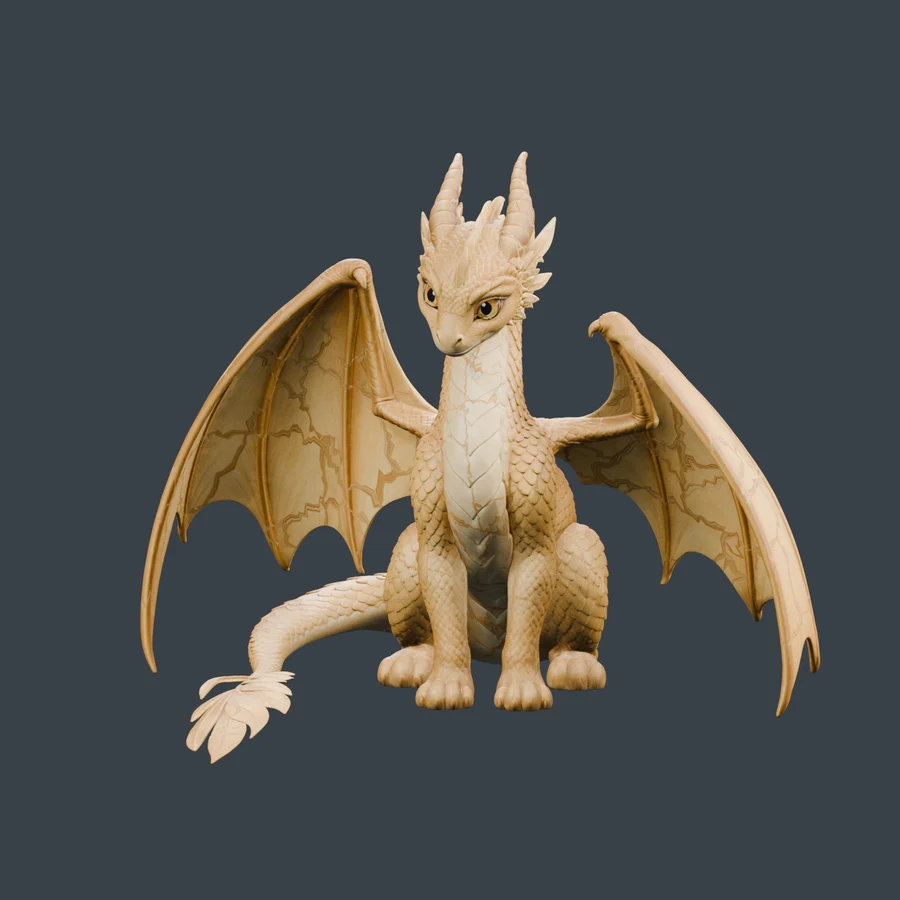 Andarna · wings of gold · 3D
