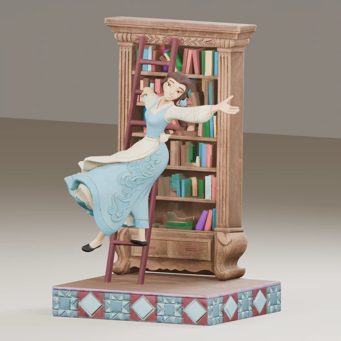 Belle · Bibliotheksecke · Ansicht 2