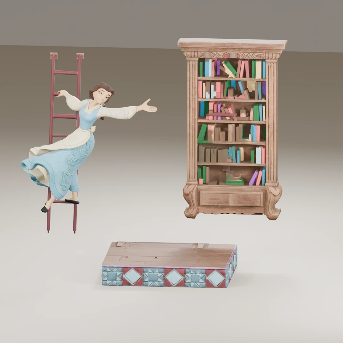 Belle · Bibliotheksecke · Ansicht 9
