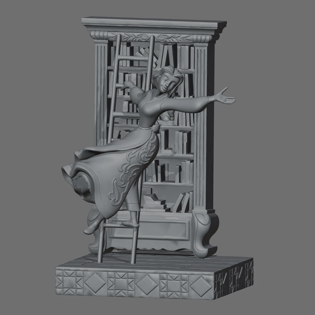 Belle · Bibliotheksecke · Ansicht 12