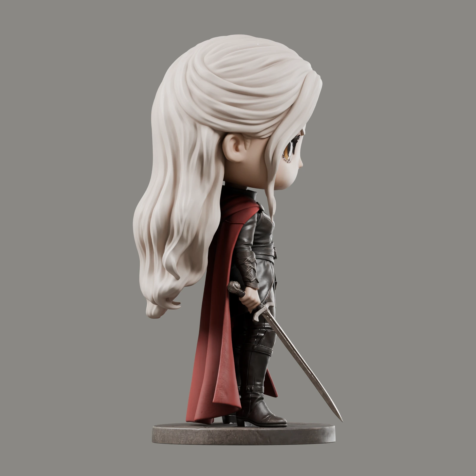 Manon Blackbeak · Roter Umhang · Ansicht 4