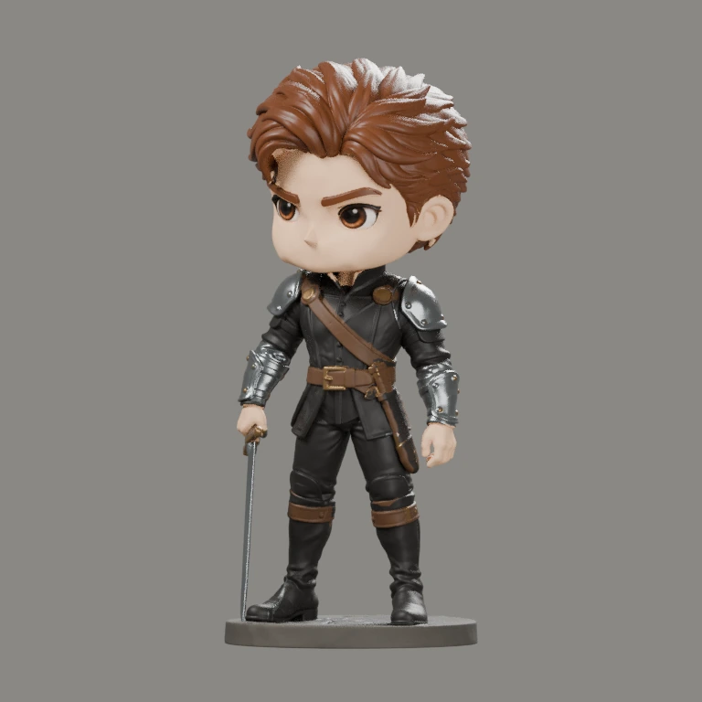 Chaol Westfall · Schwert bereit · Ansicht 2