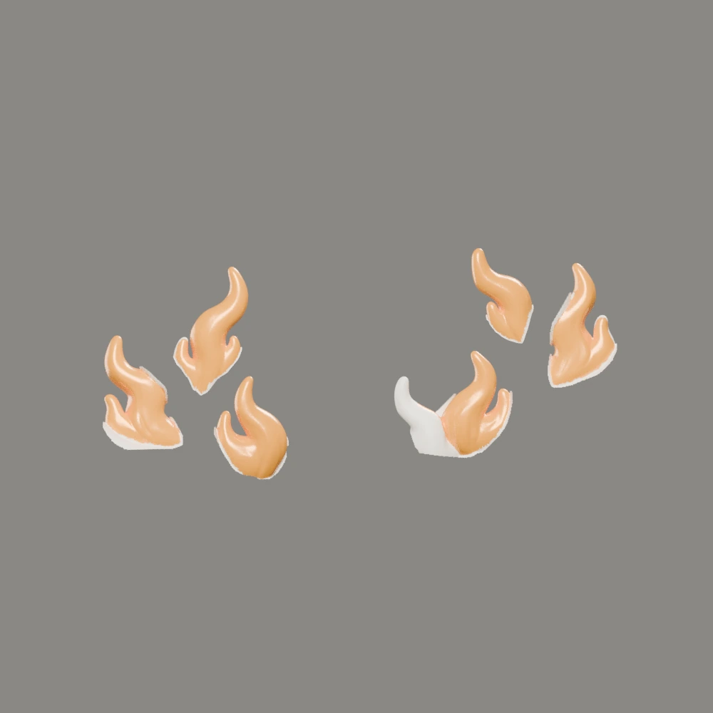 Weißer Hirsch · Flammendes Geweih · Ansicht 10