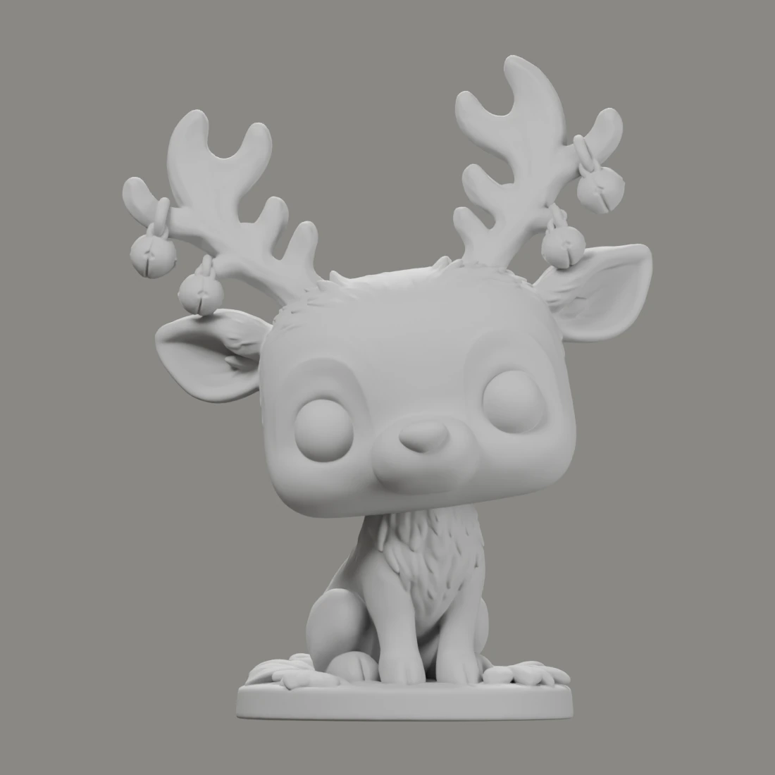 Hirsch mit Glöckchen · Funko-Stil · Ansicht 7