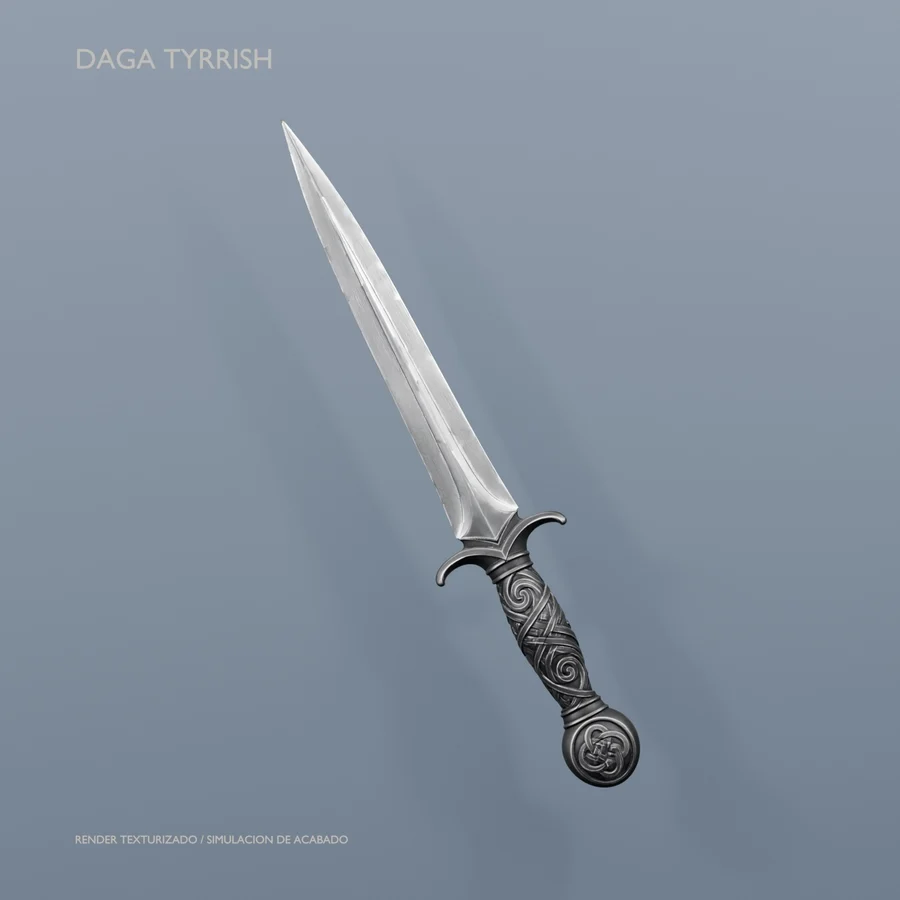 The Tyrrish dagger · 3D