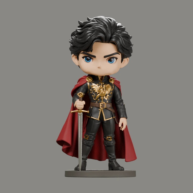 Dorian · Ohne Krone · Funko-Stil · Ansicht 1