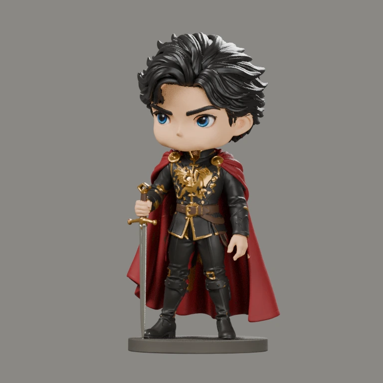 Dorian · Ohne Krone · Funko-Stil · Ansicht 2