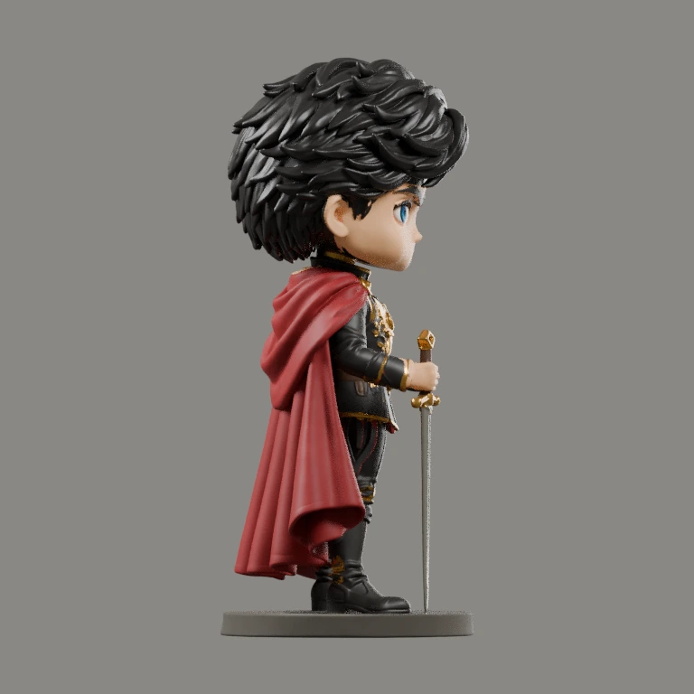 Dorian · Ohne Krone · Funko-Stil · Ansicht 4