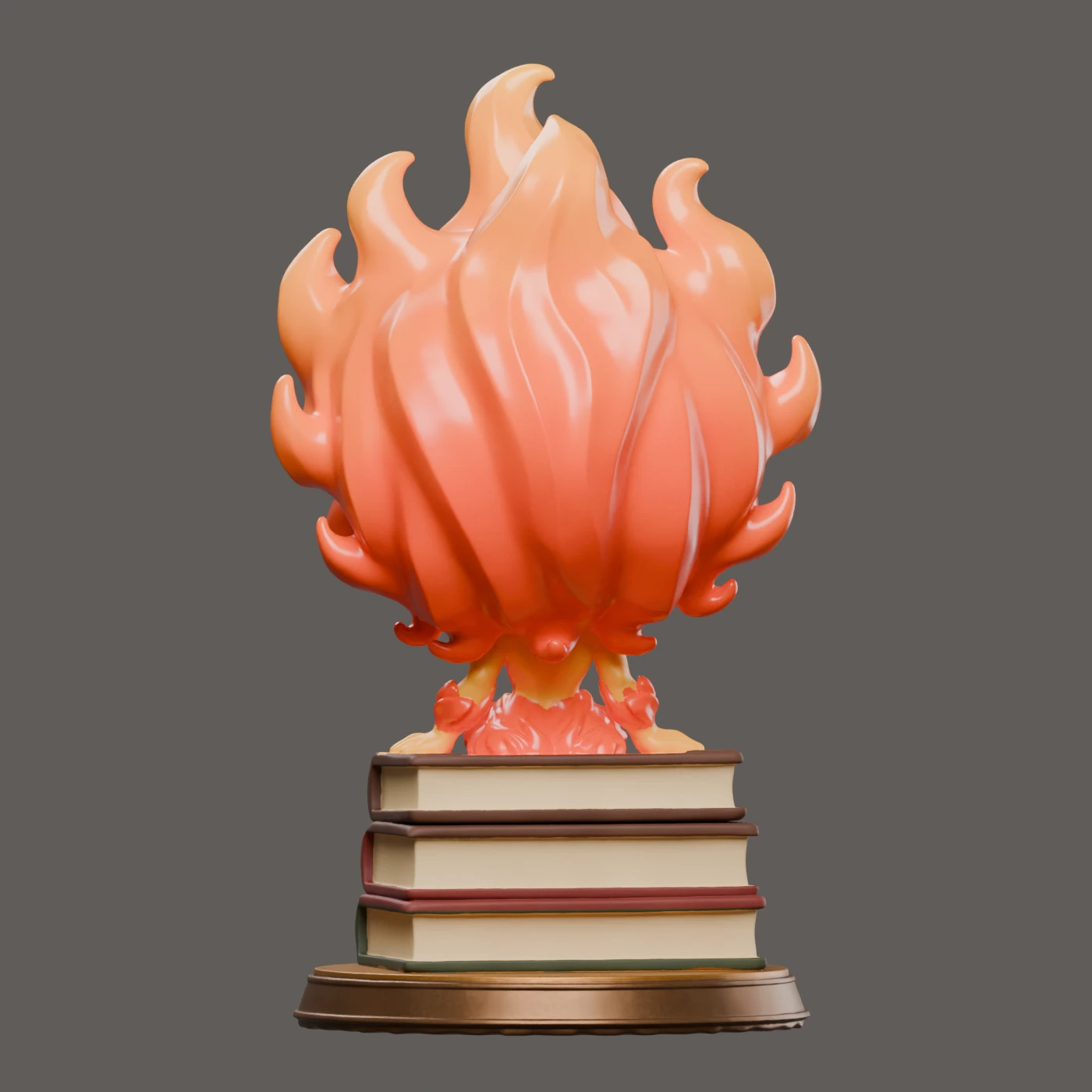 Lehabah · Flammen und Bücher im Funko-Stil · Ansicht 4