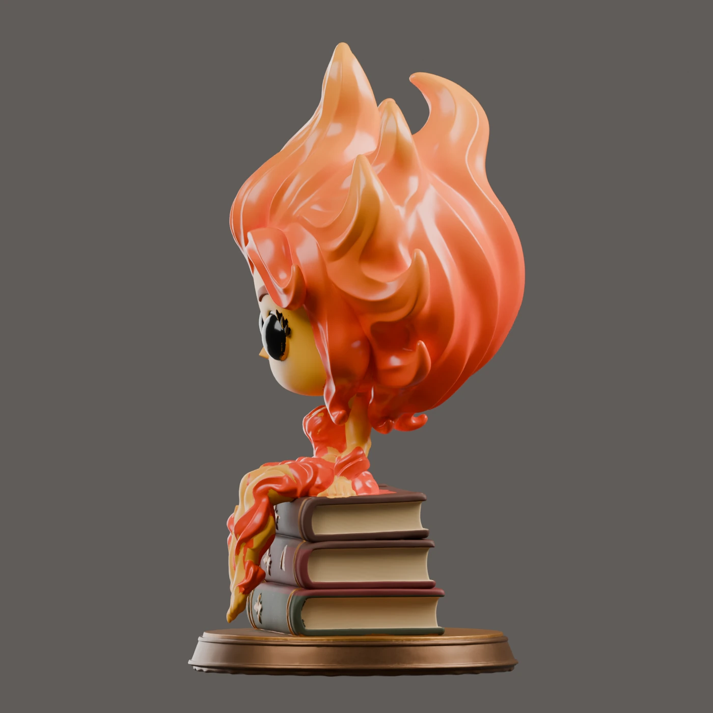 Lehabah · Flammen und Bücher im Funko-Stil · Ansicht 5