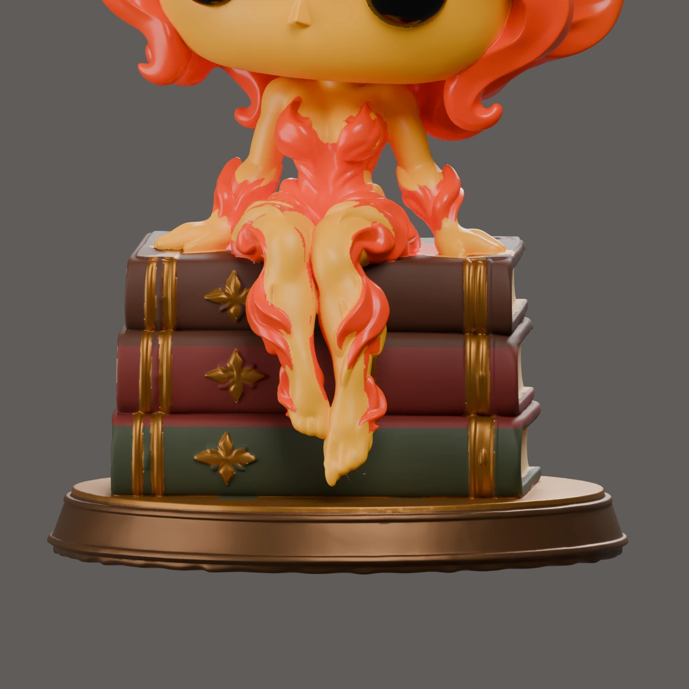 Lehabah · Flammen und Bücher im Funko-Stil · Ansicht 8