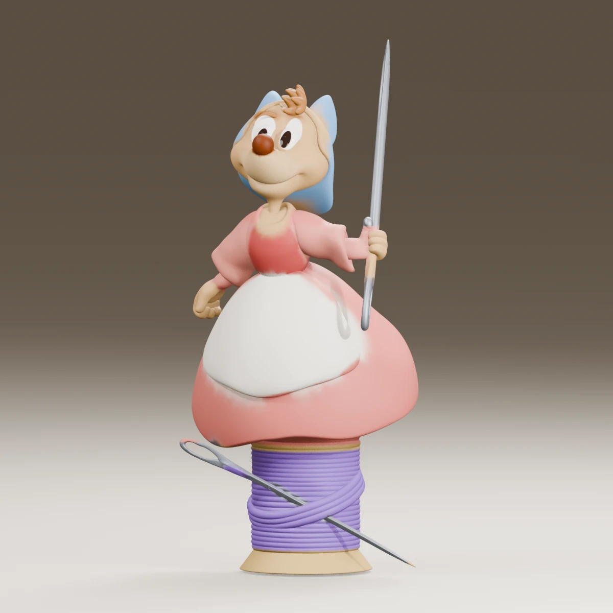 Mary · Nähende Maus · Ansicht 2