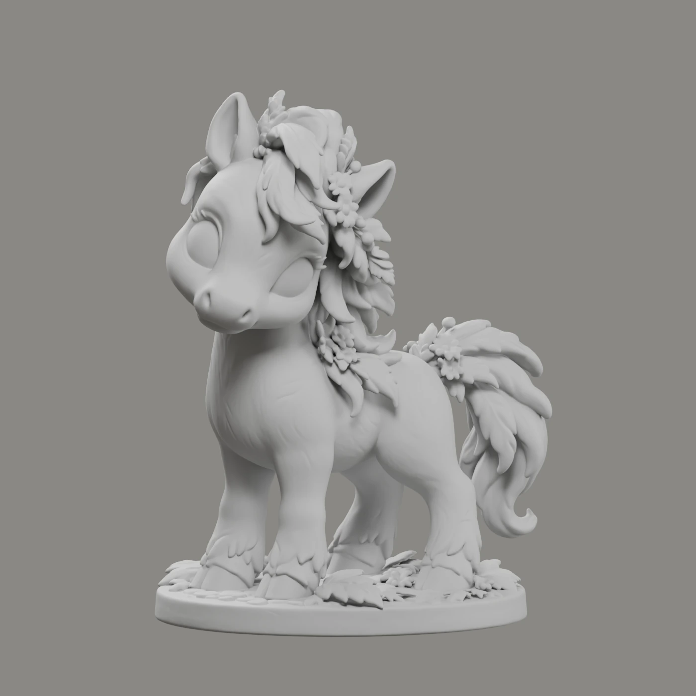 Ragworts Pony · Blättermähne · Ansicht 9