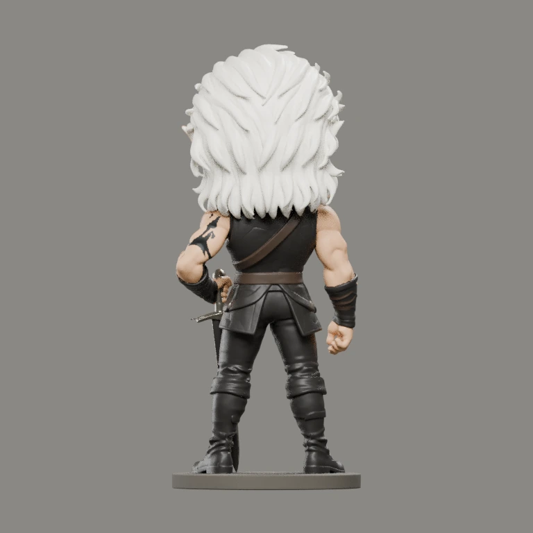 Rowan Whitethorn · Silber und Tinte · Ansicht 3