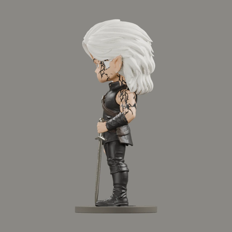 Rowan Whitethorn · Silber und Tinte · Ansicht 5
