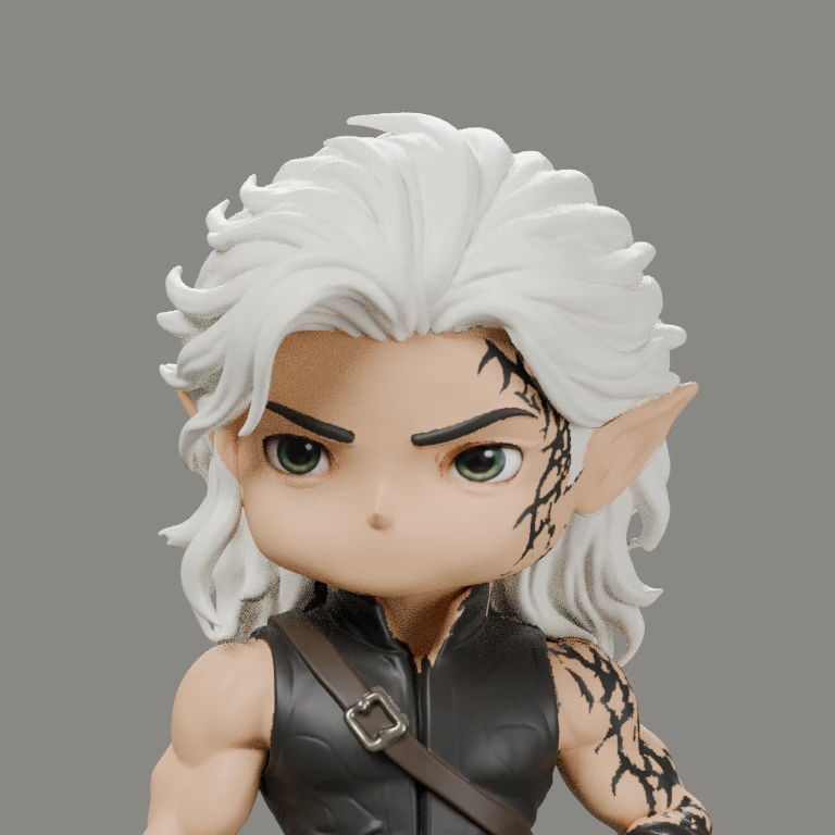 Rowan Whitethorn · Silber und Tinte · Ansicht 6