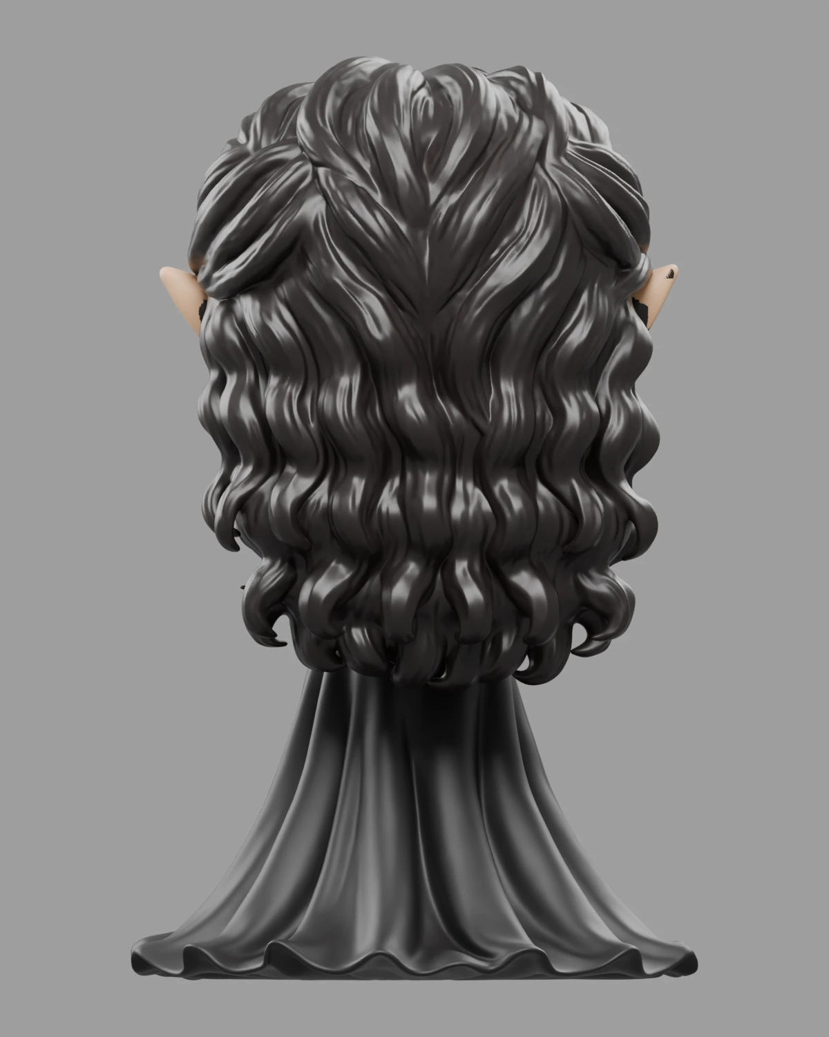 Saeris · Schwarzes Kleid · Ansicht 3
