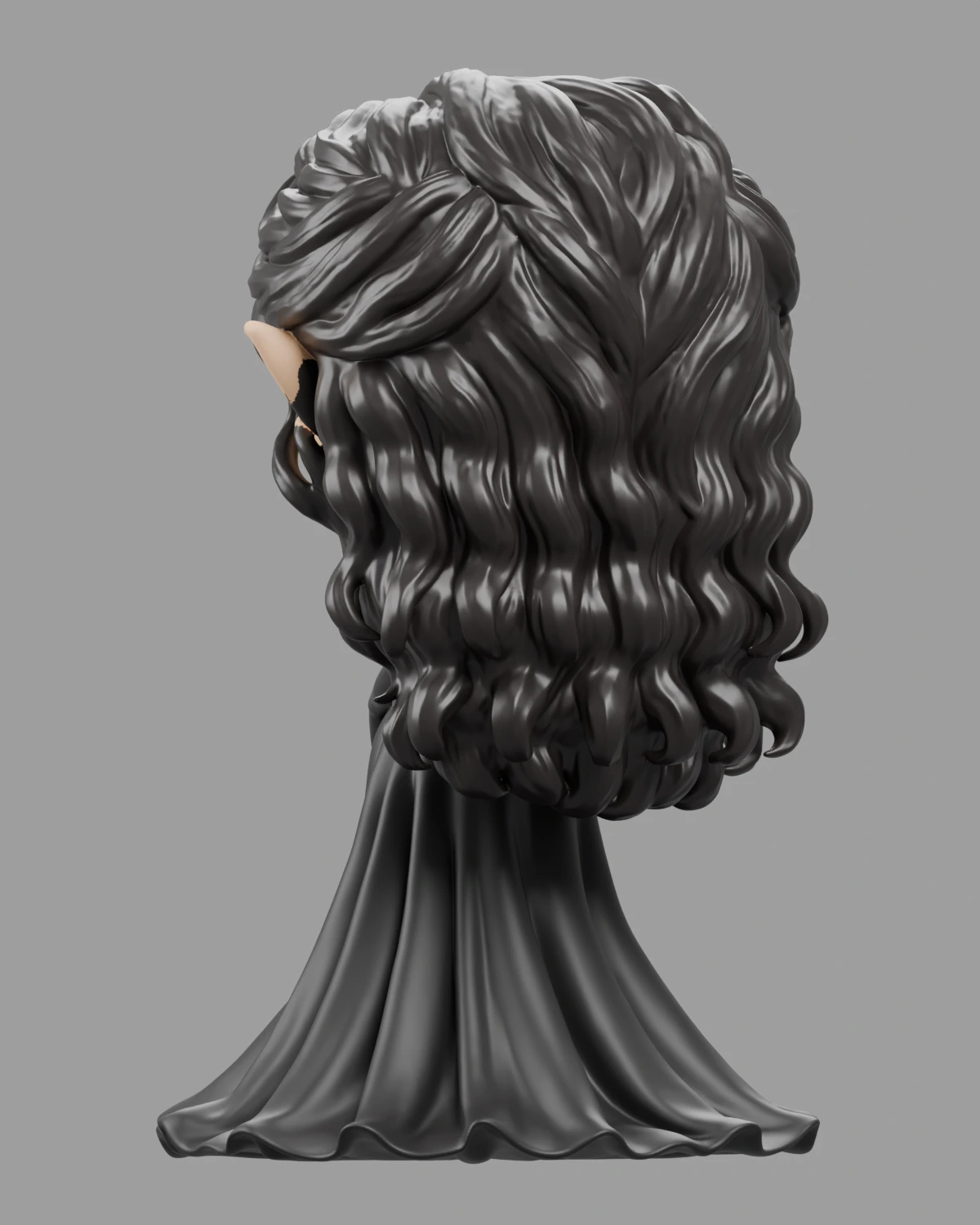 Saeris · Schwarzes Kleid · Ansicht 8