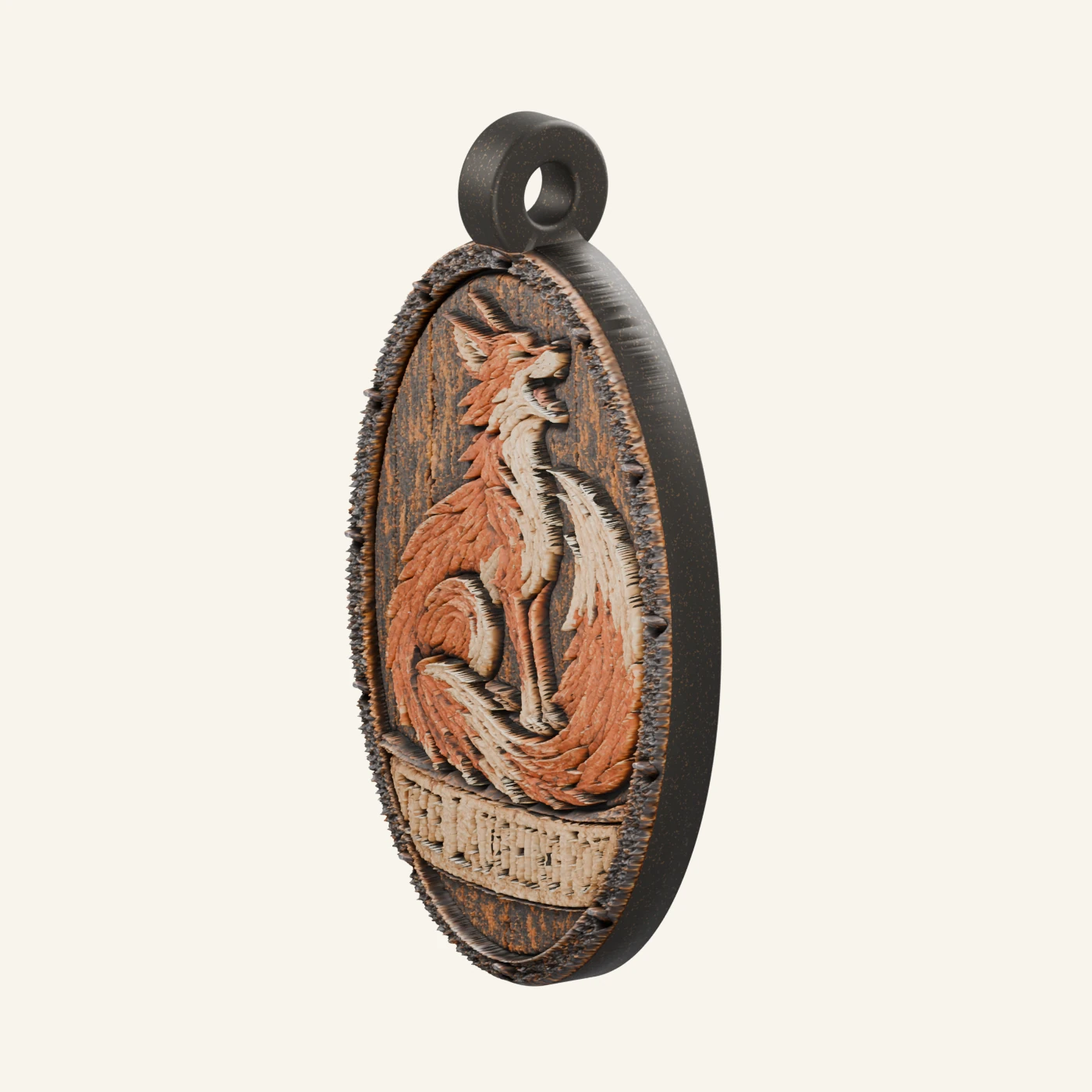 The Laughing Fox · Wirtshausschild · Ansicht 1