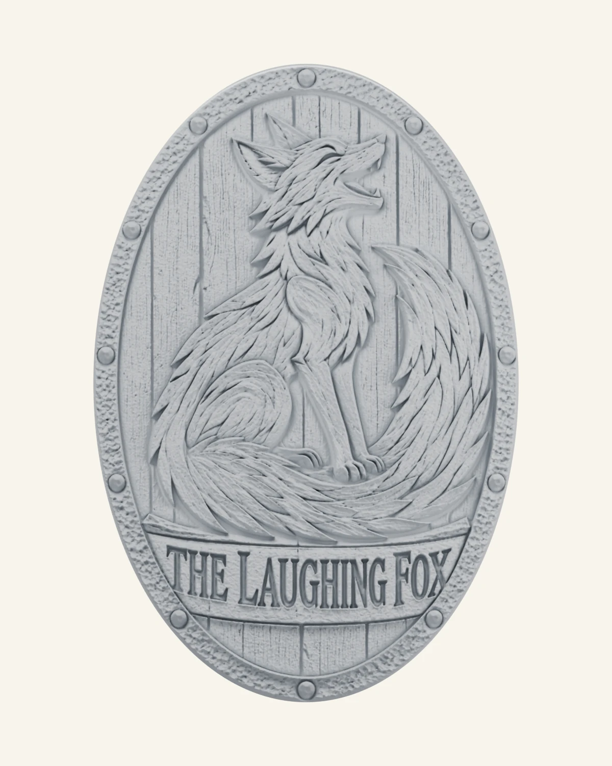 The Laughing Fox · Wirtshausschild · Ansicht 11