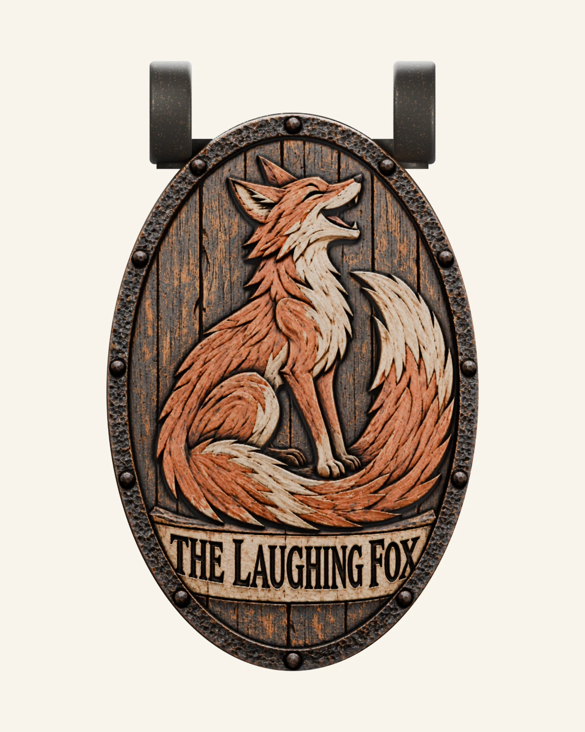 The Laughing Fox · Wirtshausschild · Ansicht 5