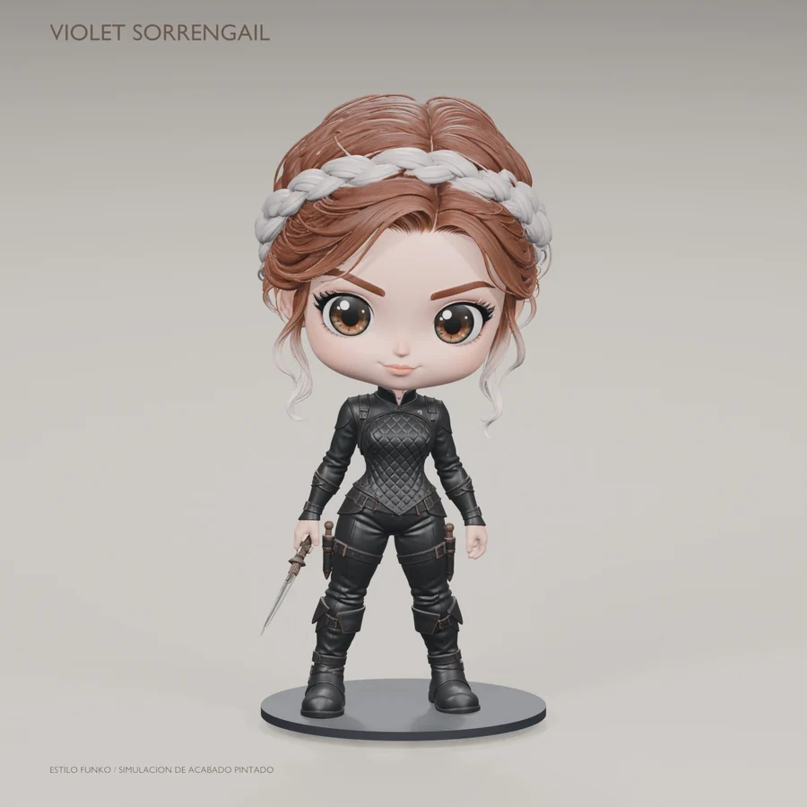 Violet · collectible edition · 3D