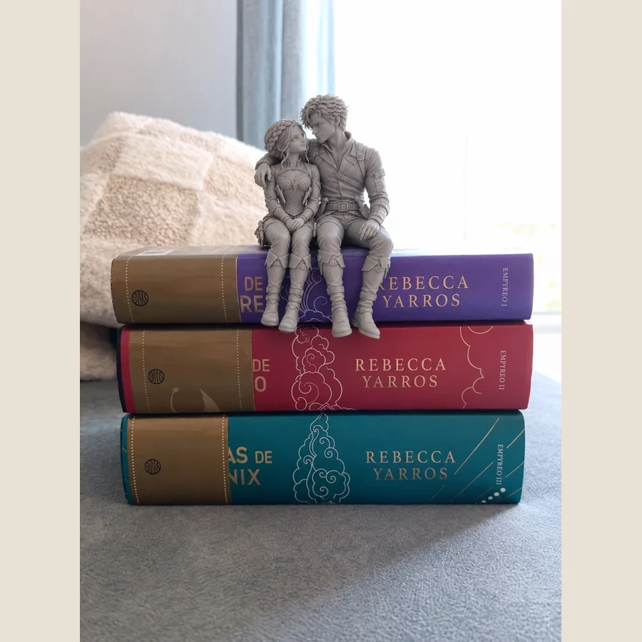Violet & Xaden · between books · 3D