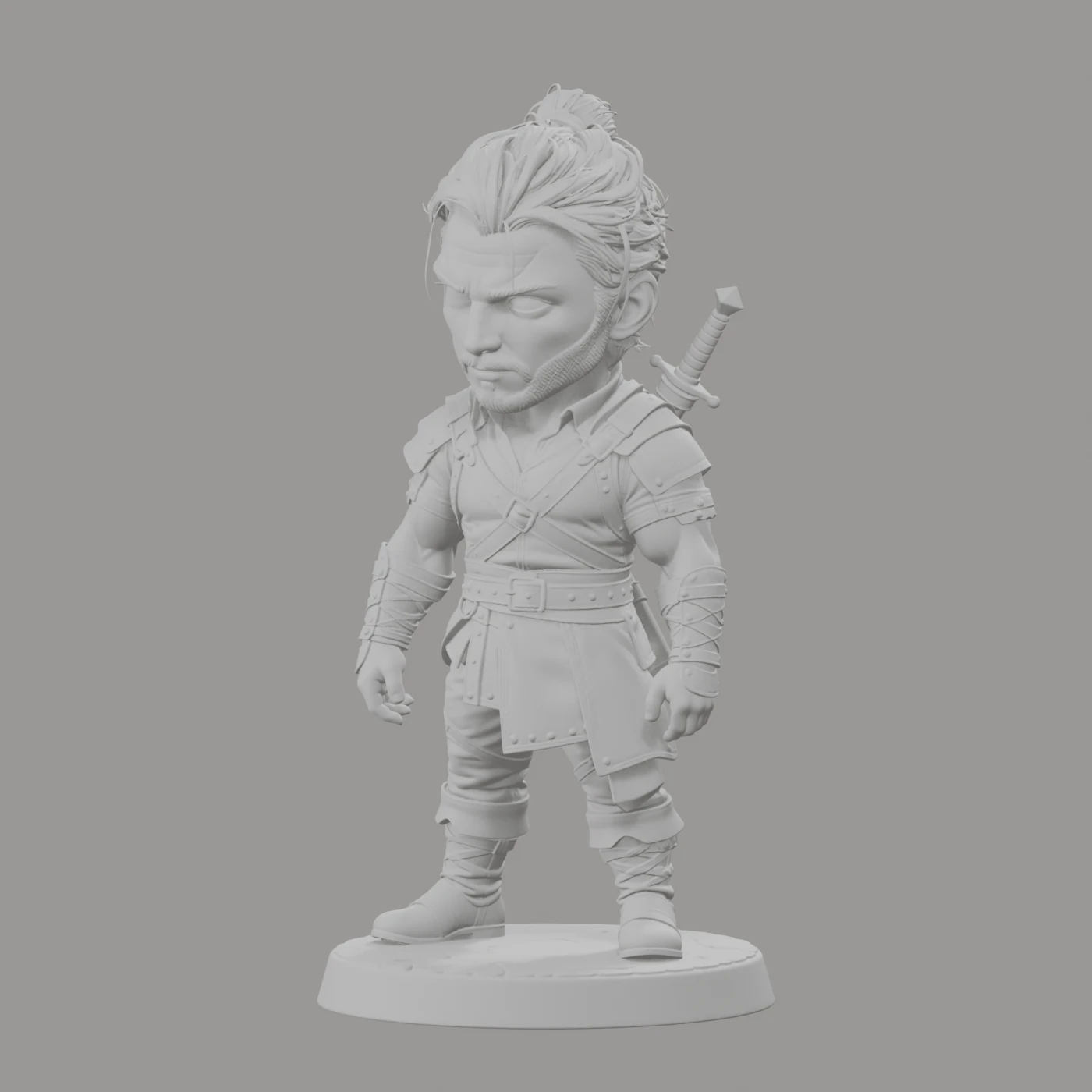 Wilder Hawthorne · Chibi mit zwei Schwertern · Ansicht 14
