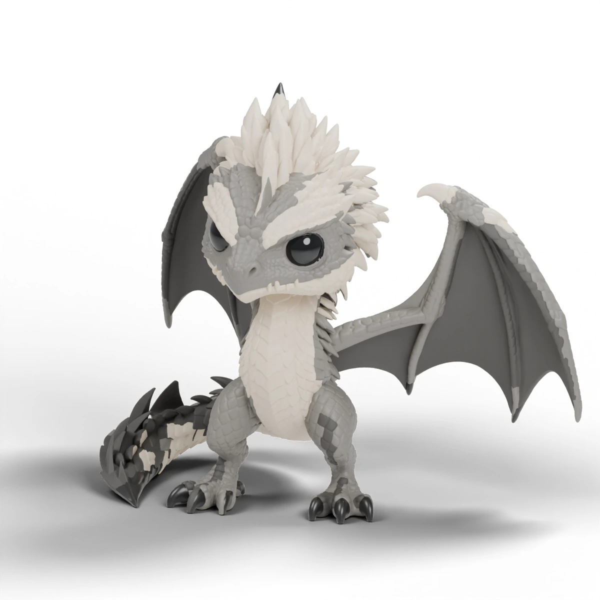 Wyvern · Erhobene Flügel · Ansicht 2