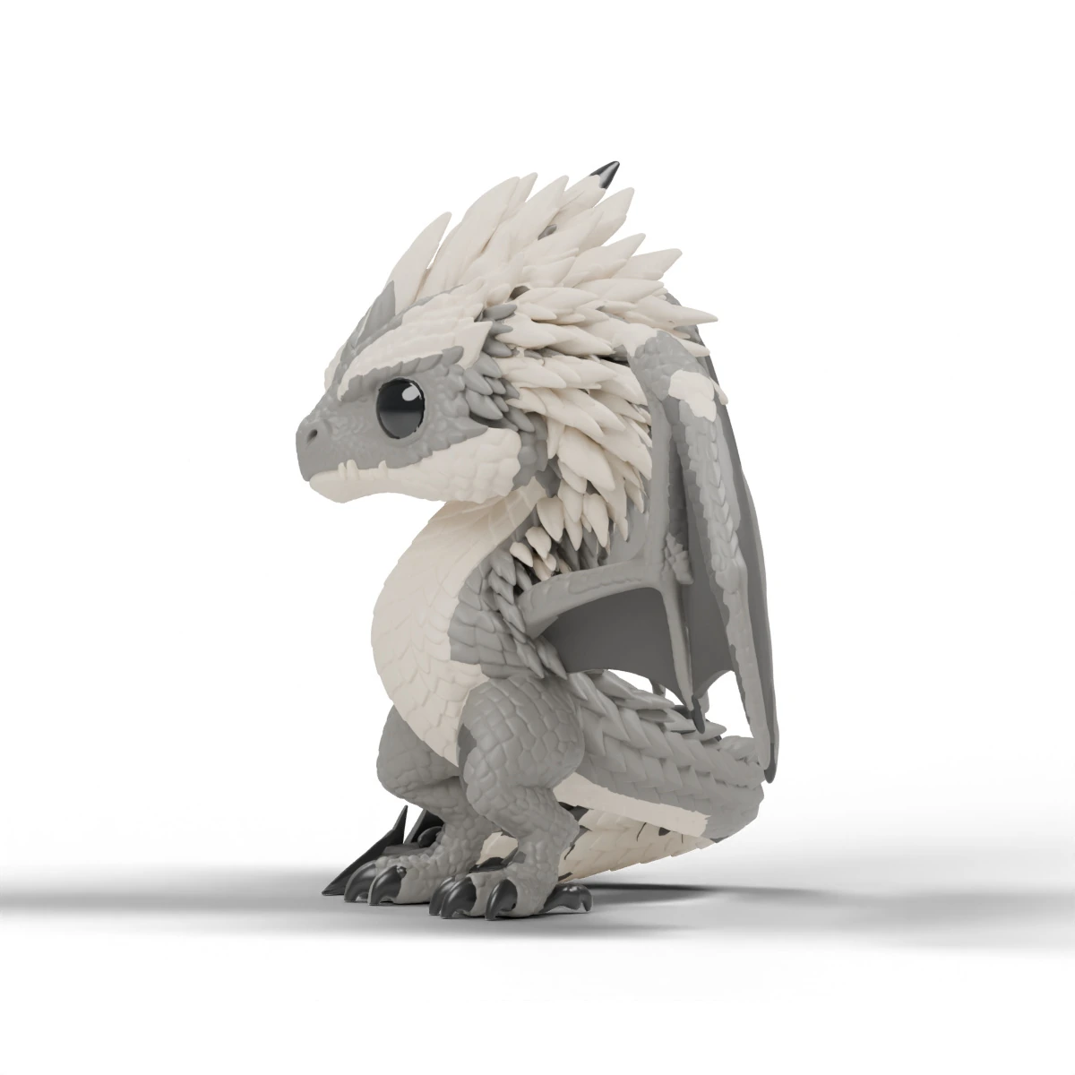 Wyvern · Erhobene Flügel · Ansicht 4