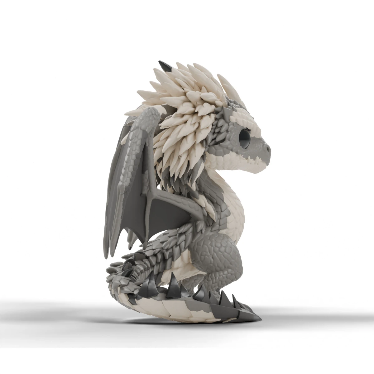 Wyvern · Erhobene Flügel · Ansicht 5