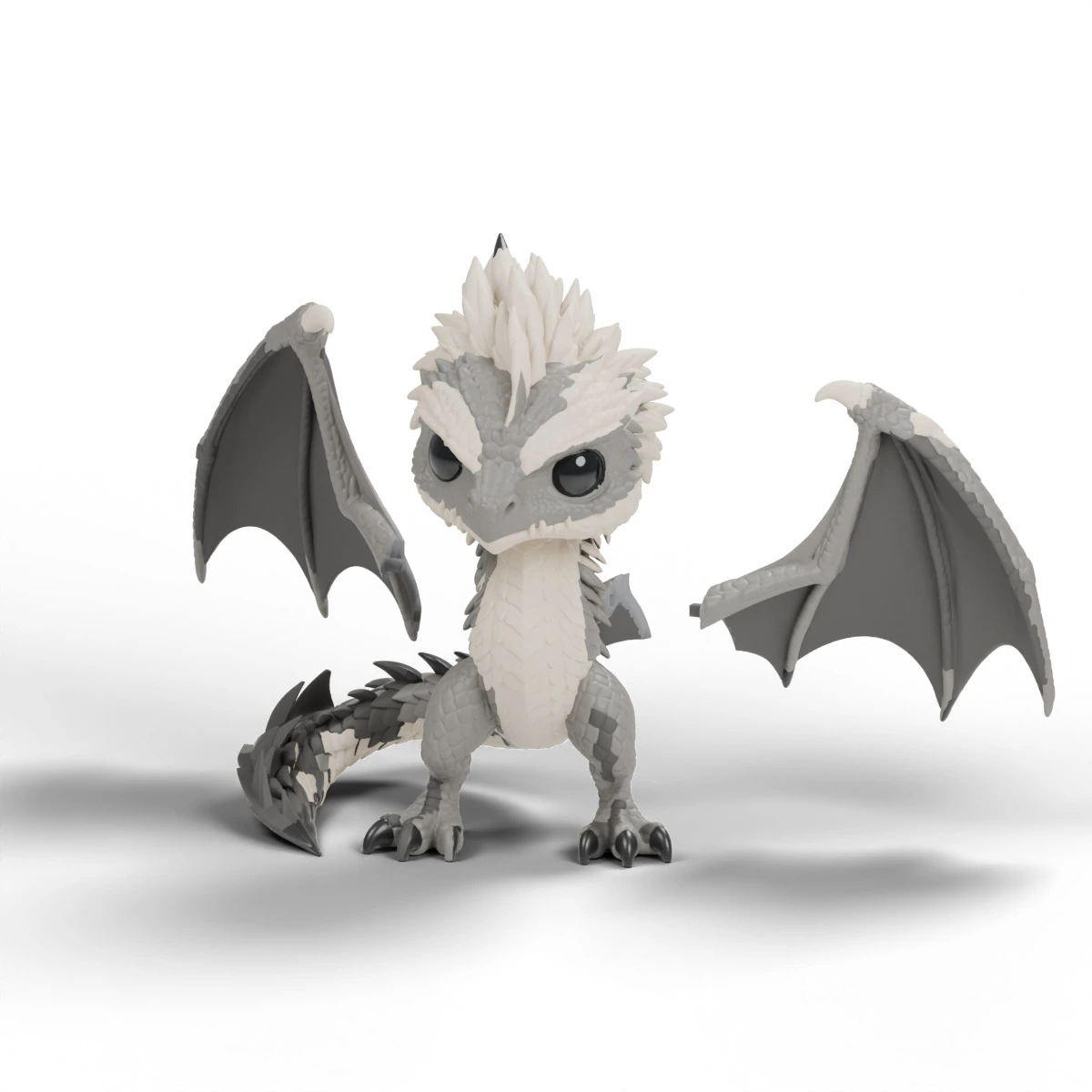 Wyvern · Erhobene Flügel · Ansicht 7