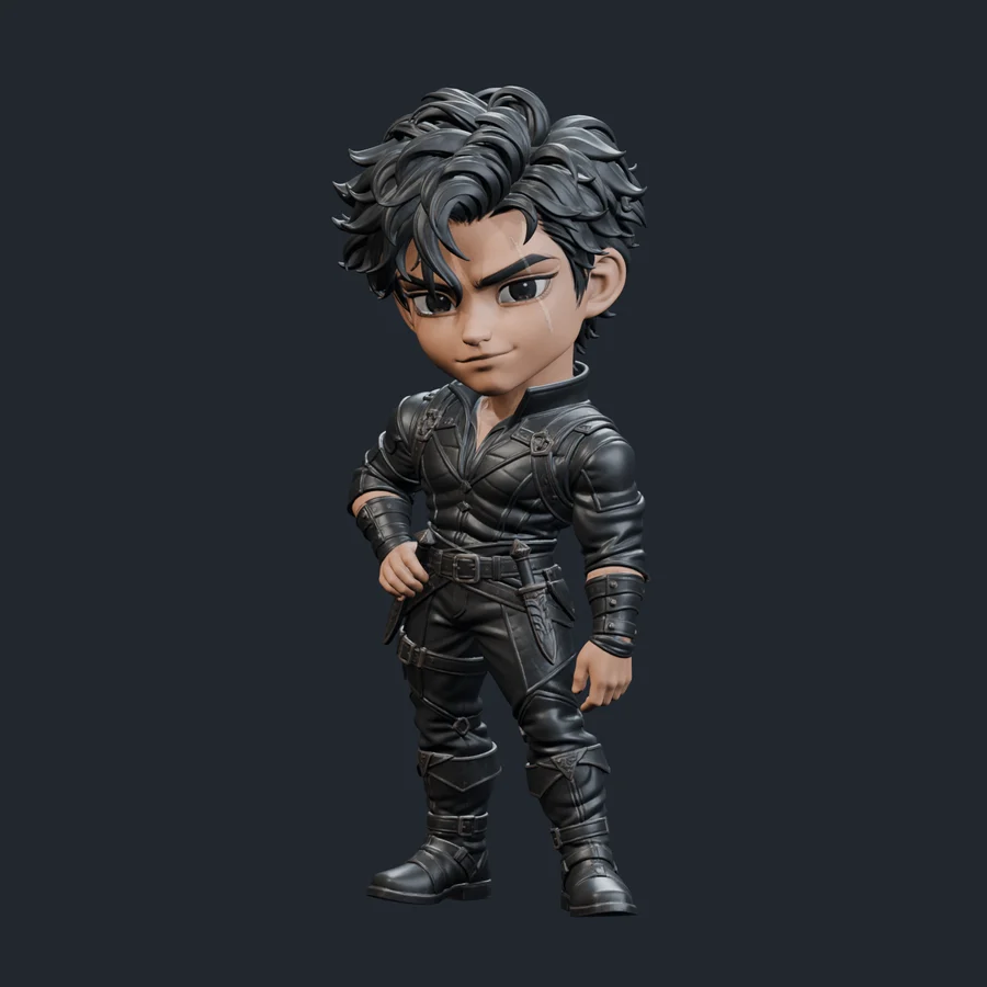 Xaden Riorson · chibi · 3D