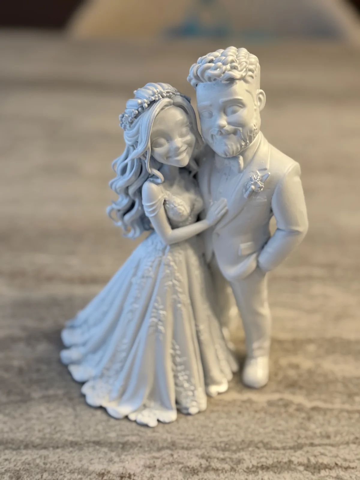 Gesichter und Kleiddetails